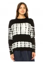 Ink Splash Tie-Dye Sweater