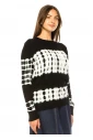 Ink Splash Tie-Dye Sweater