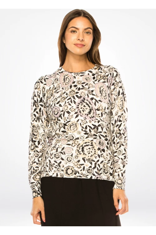 Garden Party Floral Sweater