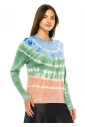 Cascade Tie-Dye Knit Sweater