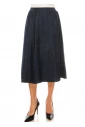 Essential Denim A-line Skirt