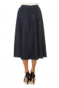 Essential Denim A-line Skirt