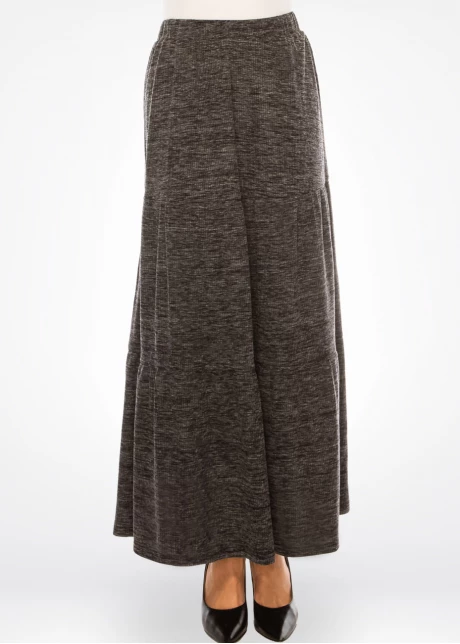 Twilight Haze Soft Knit Long Skirt