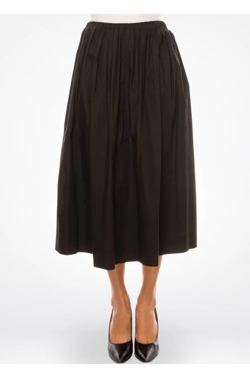 Black Everyday Comfort Skirt