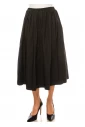 Black Everyday Comfort Skirt