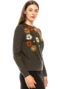 Gerbera Daisy Knit Top