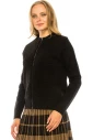 Black Sherpa Zip Up Jacket