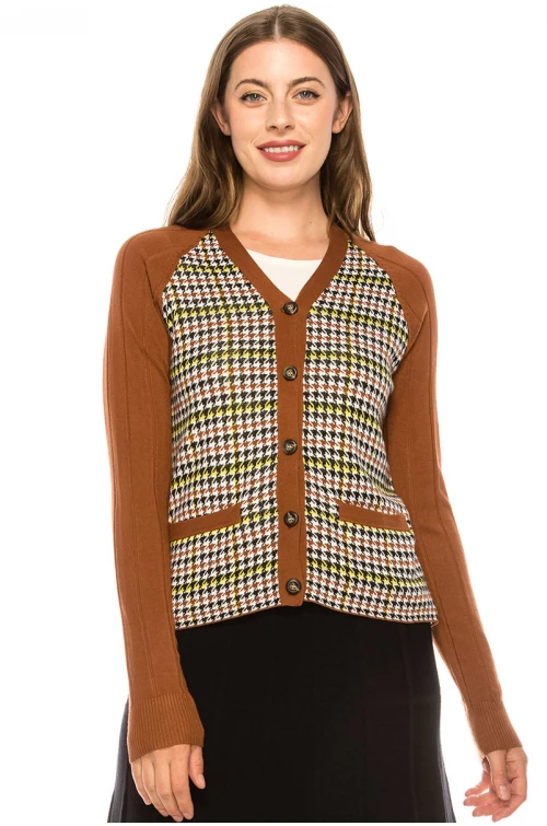 Rust Cardigan