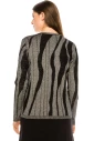 Silver Metallic Sweater