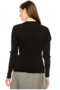 Black Ribbed Sweater