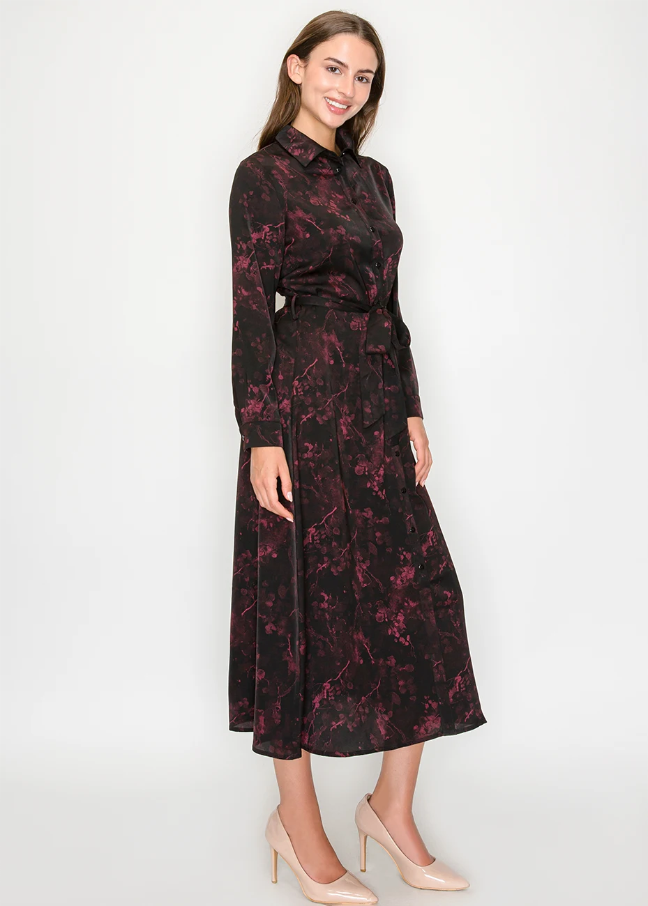 midi dress with sleeves pink Pink Tailored Lace Midi Dress – self-portrait-EU